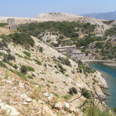  Croatian Alcatraz - Goli otok (‘Naked Island’) - Rab island Croatia