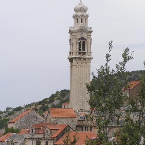  Island Brac - Church in a very picturesque location