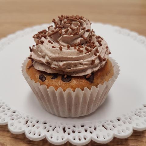 Chocolate and hazelnut muffins