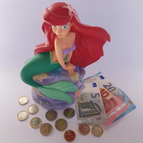 Disney Ariel Money Bank - Free photos