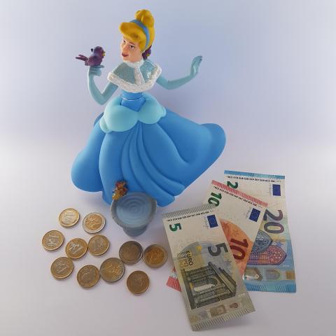 Disney Cinderella Money Bank 
