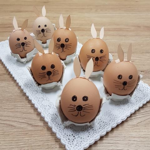 Easter bunny Eggs Ideas