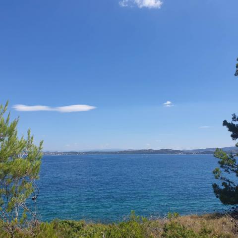 Sea beach - blue sky