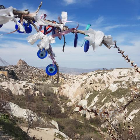  Turkish Evil Eye Pendants, Nazar Amulet – Blue Color Wards Off The Evil Eye According To Ancient Belief