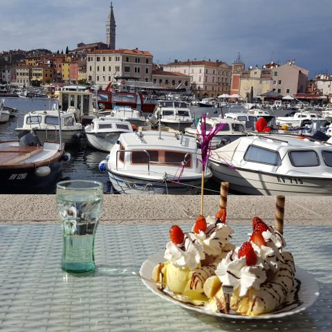 Sweet corner in Rovinj