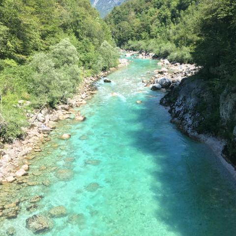 Soča river - Soča Valley - Slovenia