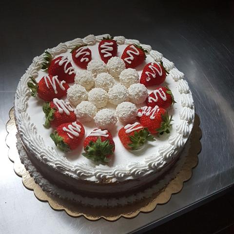 Strawberry cake