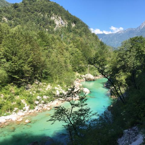 The Soča River