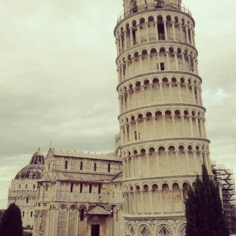    Tower of Pisa (Italian: Torre pendente di Pisa)  - free Download
