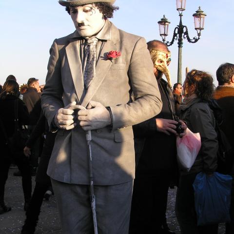 Venetian carnival masks Stock Image 