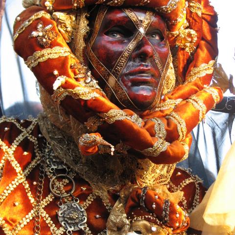 Venetian carnival masks Stock Image 