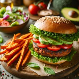 What are Vegan Burgers made of?