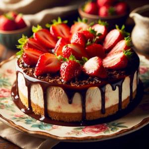 Easy Dessert Recipes - Easy no bake cheesecake