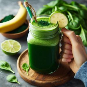 Green Spirulina Smoothie