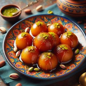 Gulab Jamun (Indian Milk Doughnuts) Recipe