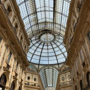 The Galleria Vittorio Emanuele II, Milan - The magnificent shopping arcade 